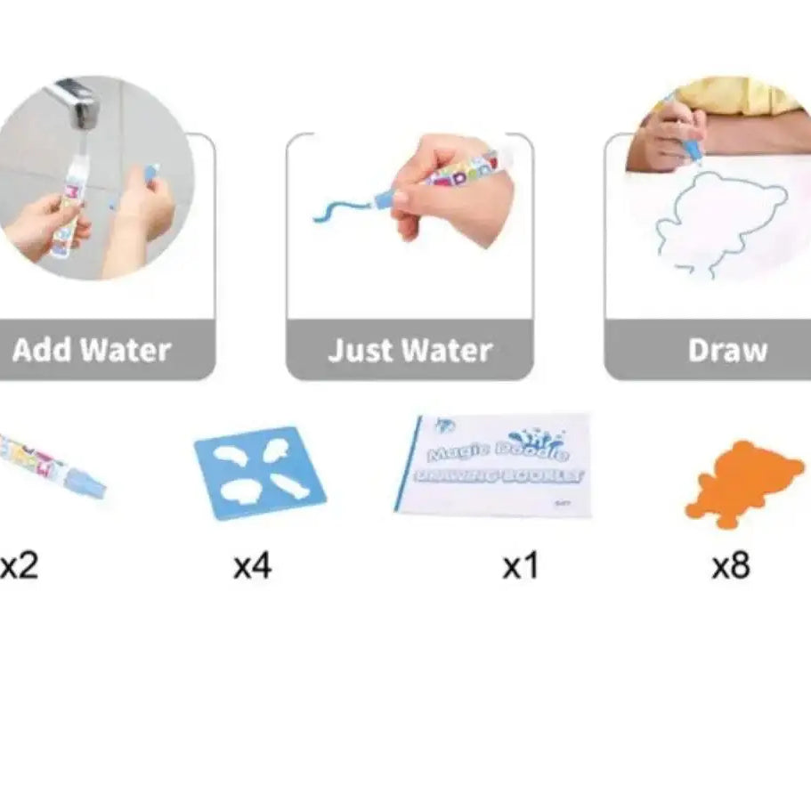 AquaPaint : tapis magique pour dessiner a l’eau - SOBEBEAR - pour bébé Maroc -www.babyboss.ma