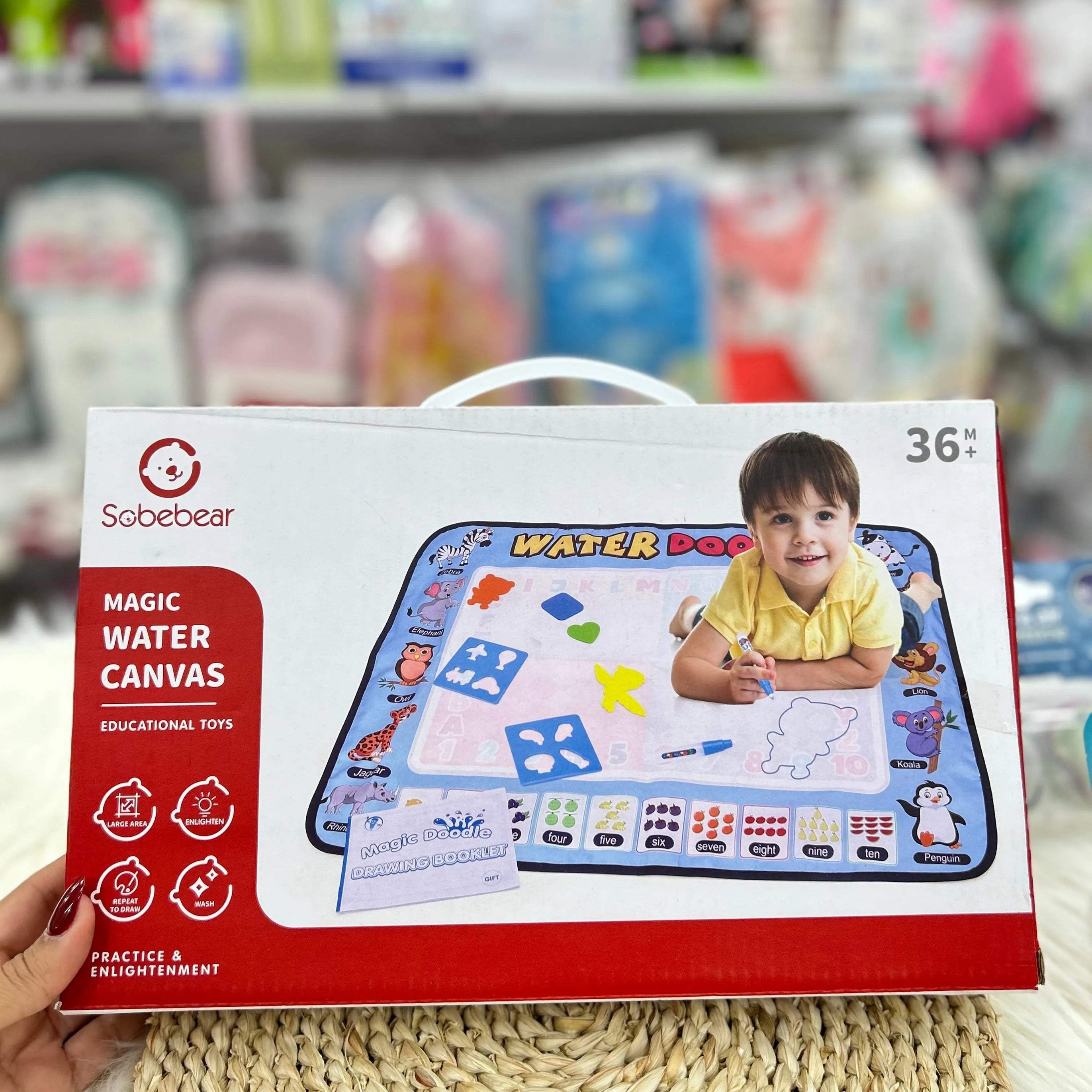 AquaPaint : tapis magique pour dessiner a l’eau - SOBEBEAR - pour bébé Maroc -www.babyboss.ma