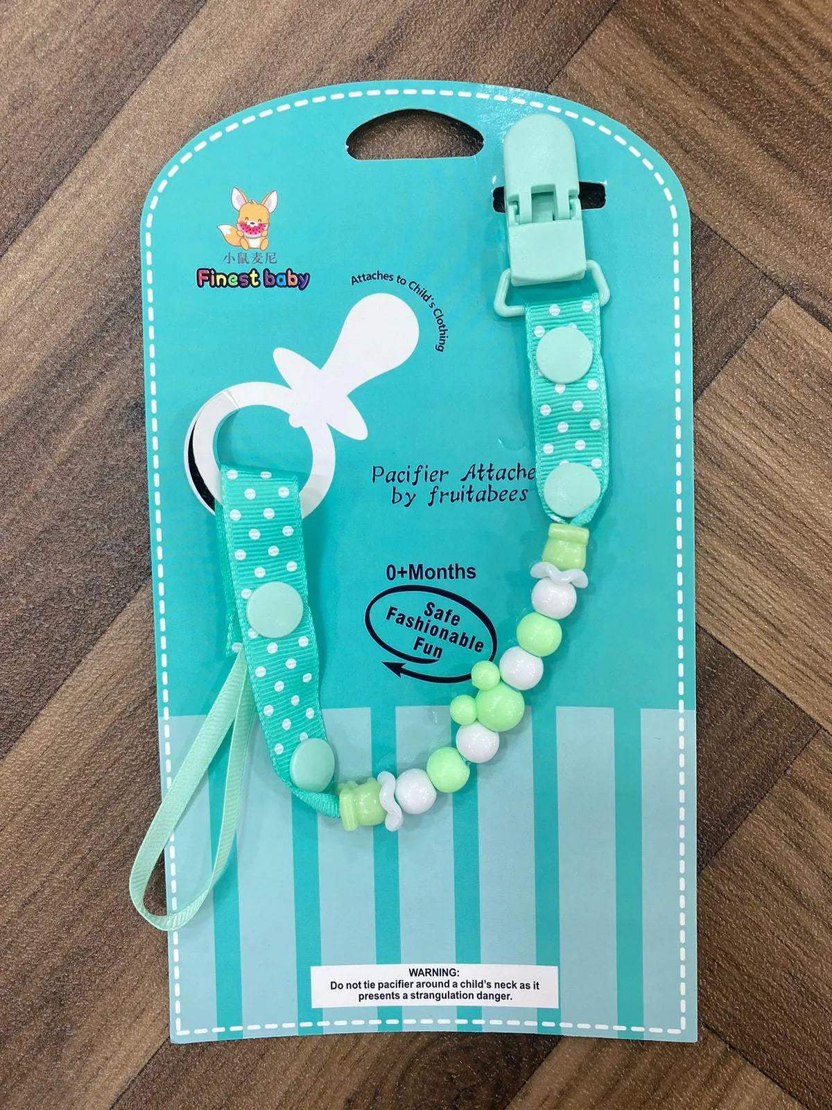 Attache sucette - Finestbabby - pour bébé Maroc -www.babyboss.ma