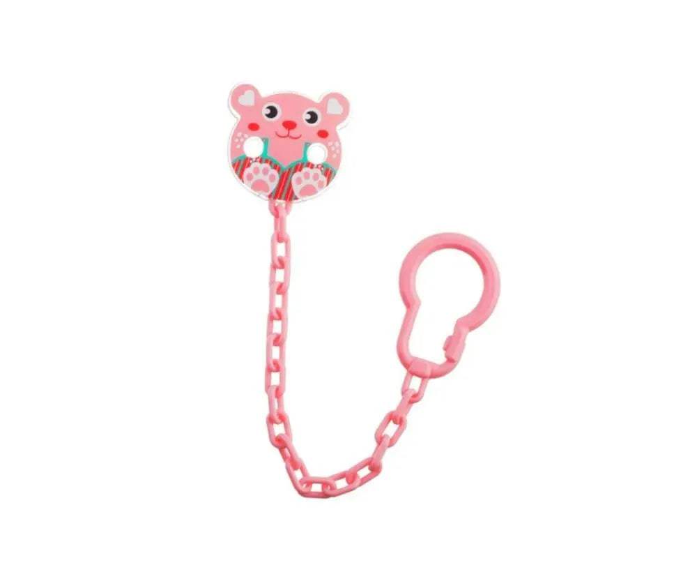 Attache tétine Farlin rose - farlin - pour bébé Maroc -www.babyboss.ma