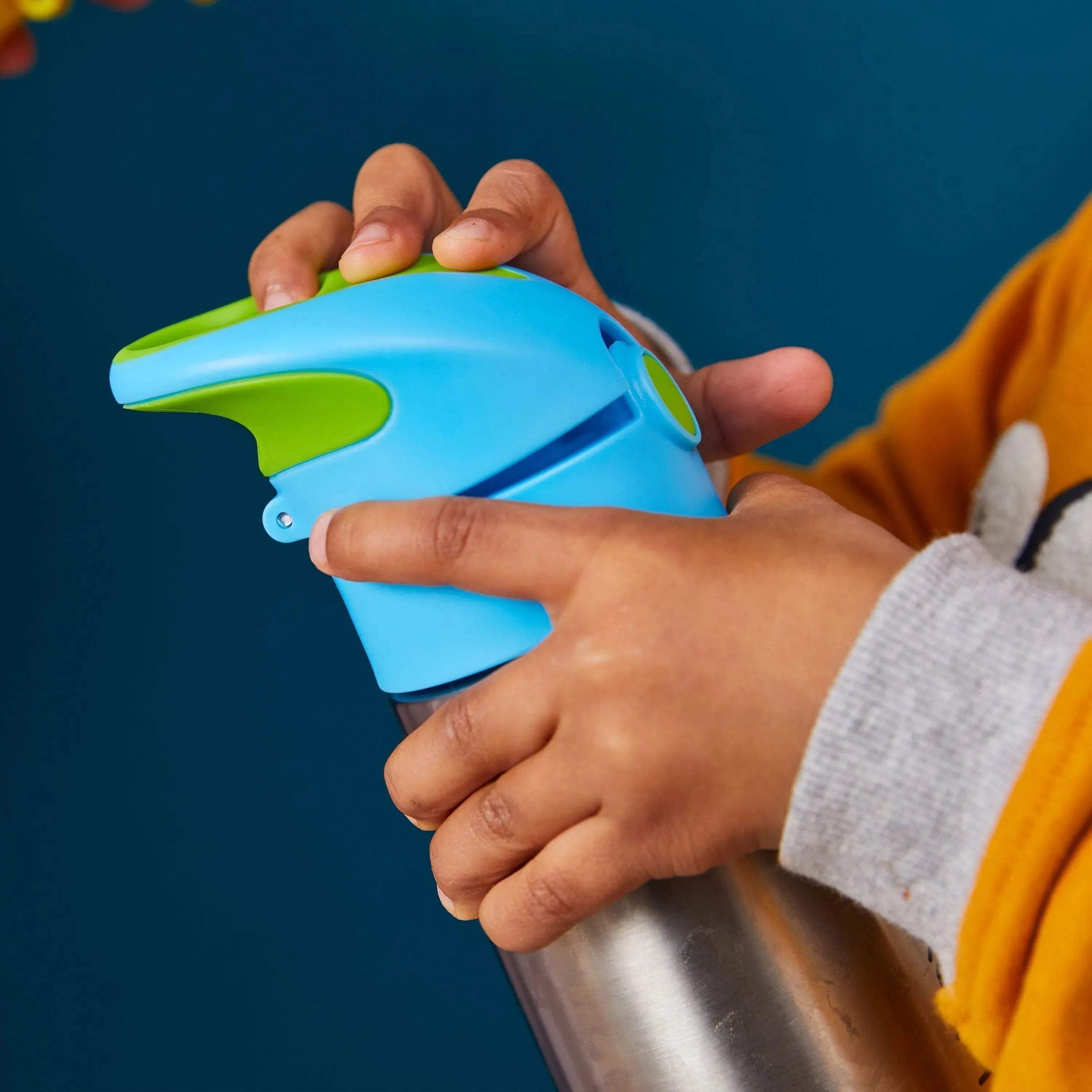 Gourde isotherme à paille B.box 350ml - Forest - BBOX USA - Insulated water bottles pour bébé Maroc -www.babyboss.ma