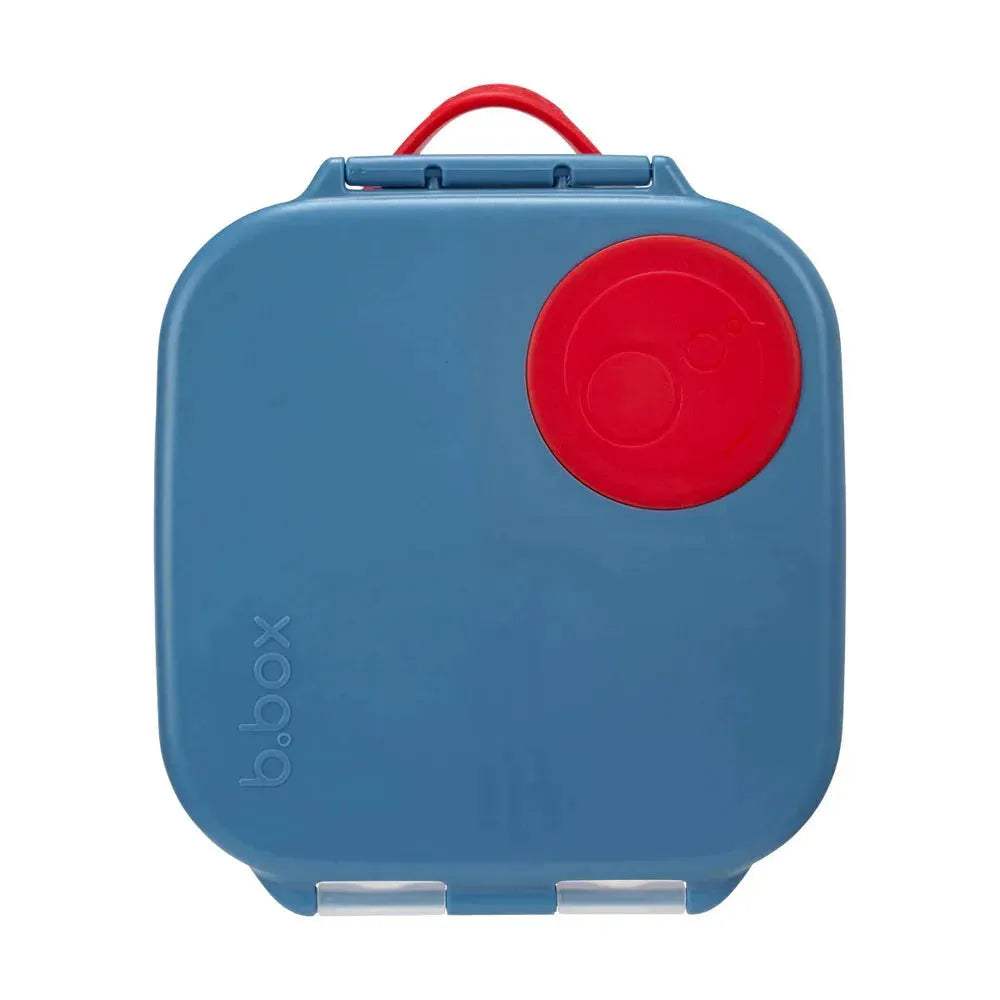 Gourde isotherme b.box Blue Blaze en inox, bouchon bleu et rouge (autre produit, non incluse)