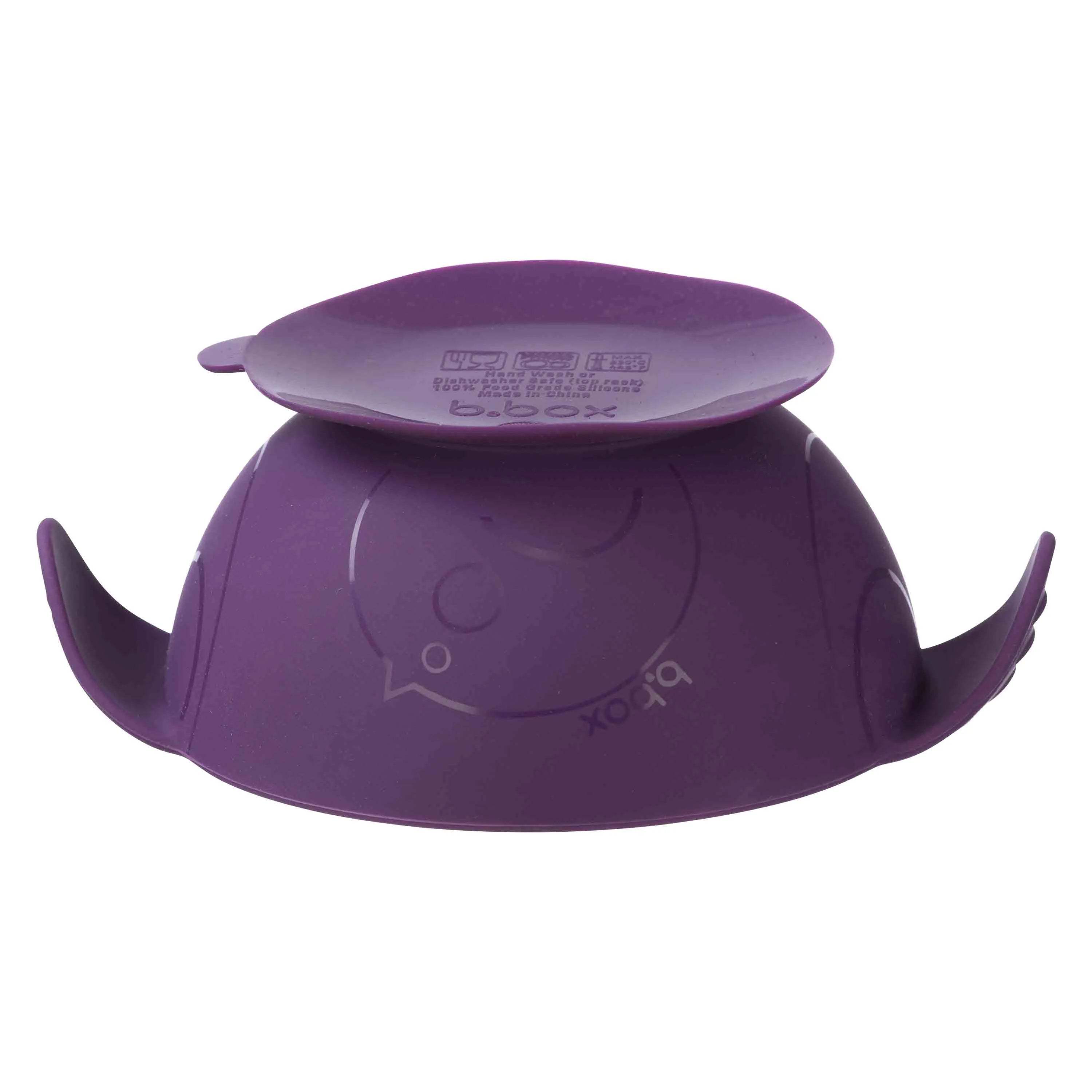 B.box Silicone First Feeding Set - Passion Splash - BBOX USA - pour bébé Maroc -www.babyboss.ma