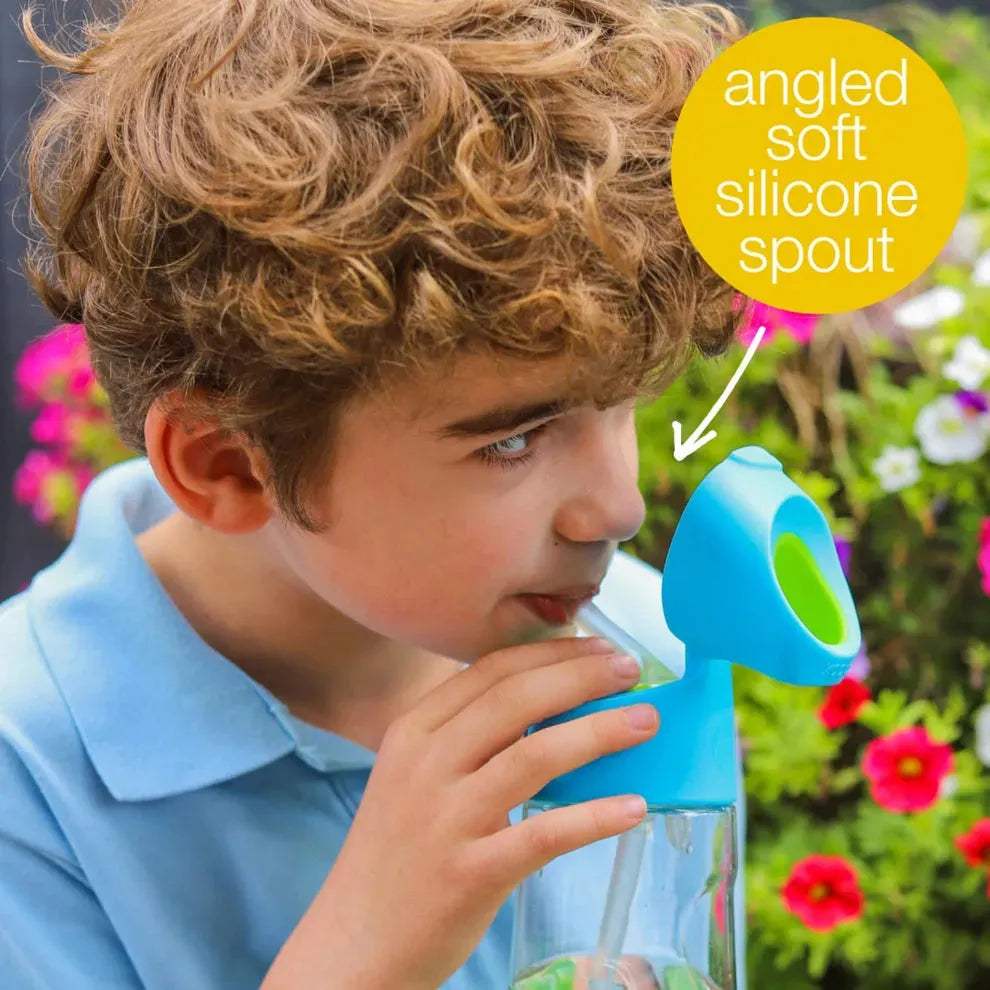 Gourde à paille B box Tritan™ - flamingo Fizz 600ml - BBOX USA - Water bottles pour bébé Maroc -www.babyboss.ma