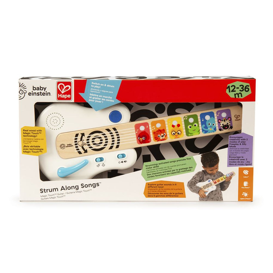 Baby Einstein Hape Strum Along Magic Touch Guitar