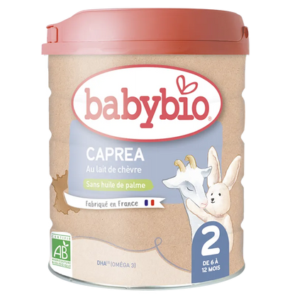 Babybio Lait de chèvre Caprea 2ème Âge 800g - 6-12mois - Babyboss.ma - Babybio - pour bébé maroc