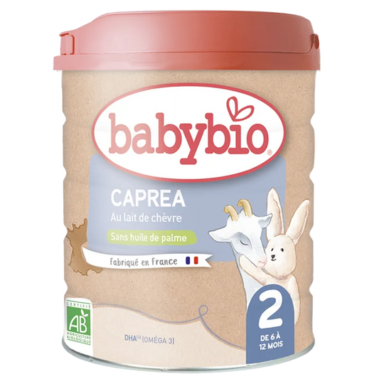 Babybio Lait de chèvre Caprea 2ème Âge 800g - 6-12mois - Babyboss.ma - Babybio - pour bébé maroc