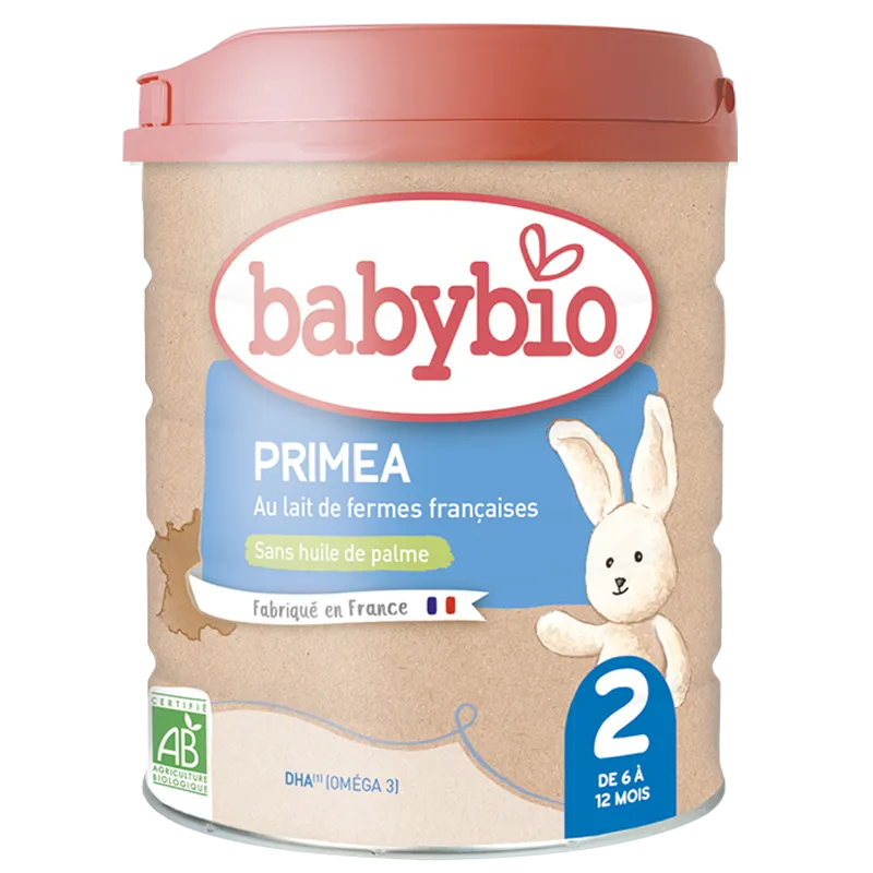 Babybio Lait Infantile Primea 2ème Âge 800g - 6-12mois - Babyboss.ma - Babybio - pour bébé maroc