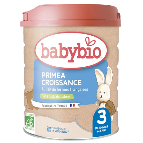 Babybio Lait Infantile Primea 3ème Âge 800g - Dès 10mois - Babyboss.ma - Babybio - pour bébé maroc