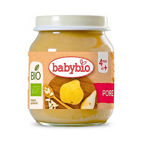Babybio Petit Pot Poire de Provence 2x 130g – vue 2 – BabyBoss.ma