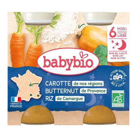 babybio_pot_bonne_nuit_carotte_courge_butternut_riz_2x200g-52197406245175-bebe-babyboss.ma-maroc - Babyboss.ma -bebe-maroc