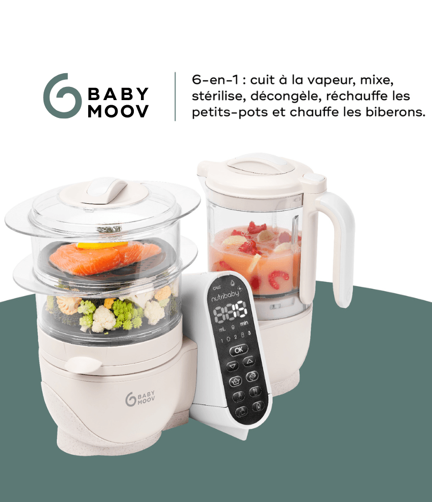 Babymoov Nutribaby(+) robot culinaire multifonctions – vue 16 – BabyBoss.ma