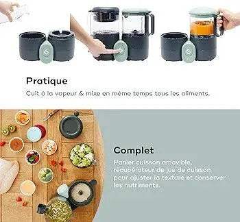 Babymoov nuttibaby one robot cuiseur - Babymoov - pour bébé Maroc -www.babyboss.ma