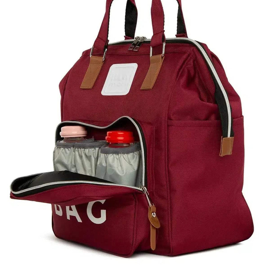 BAGmori Sac à dos Baby Bag Bordeaux - BAGmori - pour bébé Maroc -www.babyboss.ma
