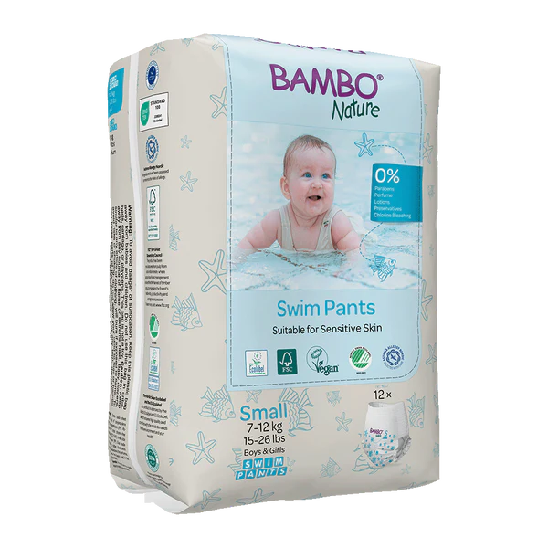 BAMBO NATURE – Swim Pants Medium 7-12kg 12 Pieces