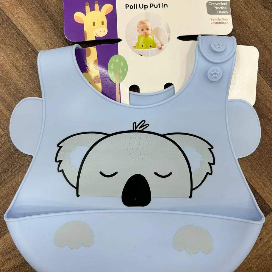 Bavoir en silicone - Only babay - pour bébé Maroc -www.babyboss.ma