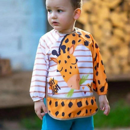 bavoir-alimentaire-a-manches-0-2-ans-babyboss-ma-repas-pour-bebe-maroc-1 - Babyboss.ma -bebe-maroc