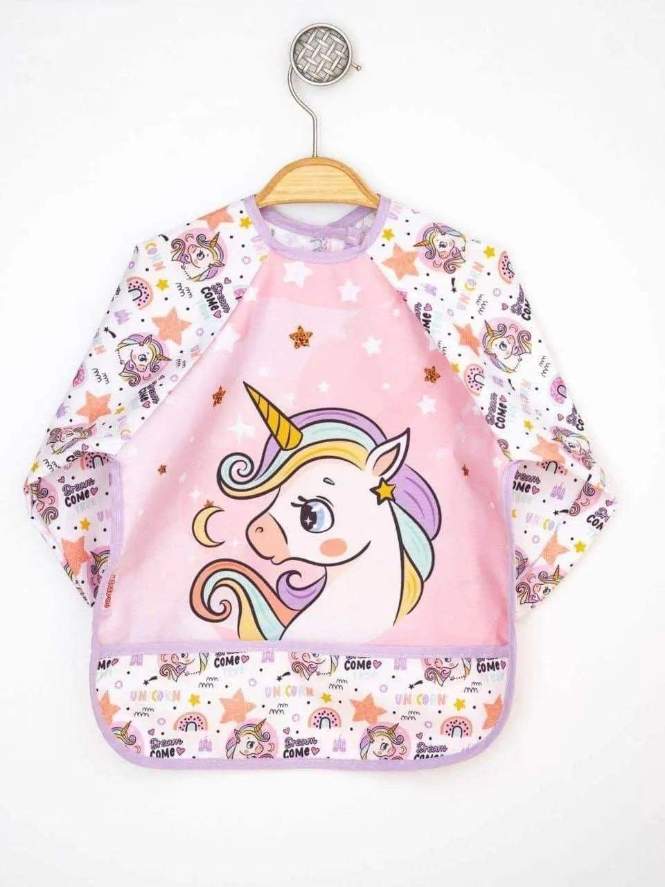 bavoir-alimentaire-a-manches-0-2-ans-babyboss-ma-repas-pour-bebe-maroc-4 - Babyboss.ma -bebe-maroc