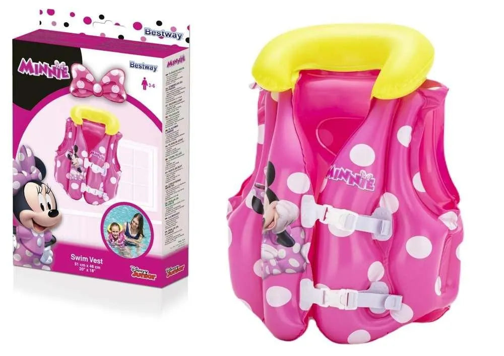 BESTWAY - Gilet natation Minnie Mouse - Babyboss.ma - bestway - pour bébé maroc