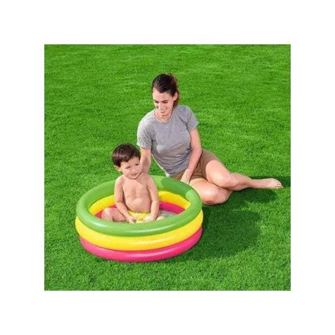 Bestway Piscine bébé enfant avec sol gonflable 70cm ×24cm - bestway - 