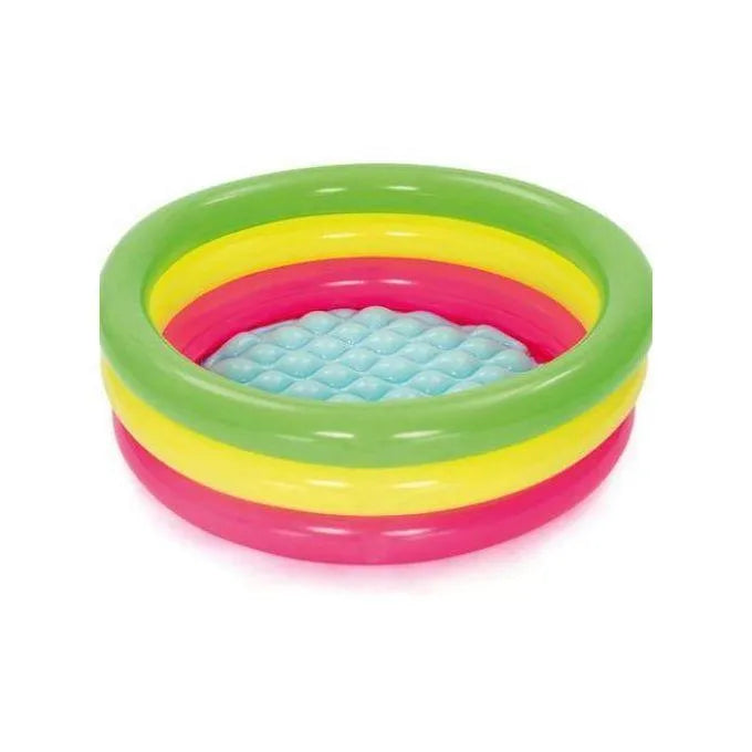 Bestway Piscine bébé enfant avec sol gonflable 70cm ×24cm - Babyboss.ma - bestway - pour bébé maroc