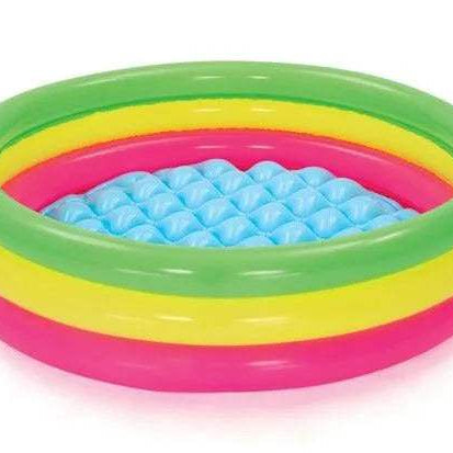 Bestway Piscine bébé enfant avec sol gonflable 70cm ×24cm - bestway - 