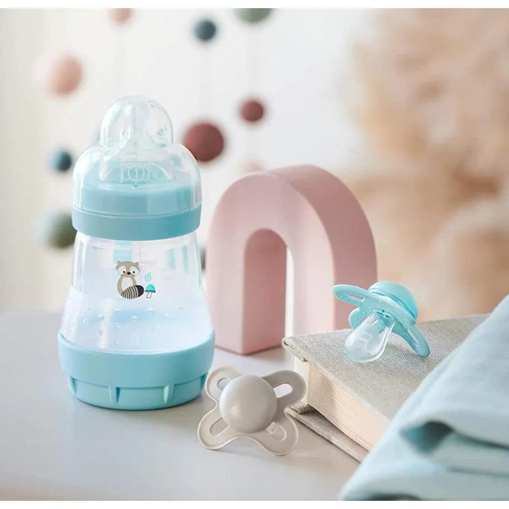 BIBERON MAM EASY STAR ANTI-COLIQUE 0MOIS+ 160ML BLEU - Babyboss.ma - MAM - pour bébé maroc