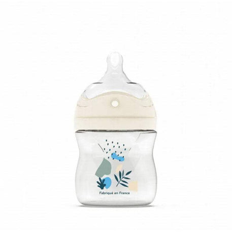 Biberon multi Perforé Dodie 150ML Bleu avec Tétine Biomimétisme - Dodie - Biberon pour bébé Maroc -www.babyboss.ma