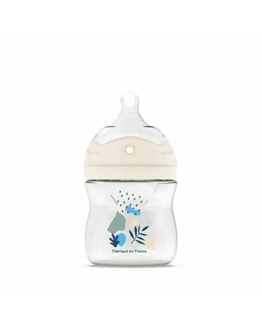 Biberon multi Perforé Dodie 150ML Bleu avec Tétine Biomimétisme - Babyboss.ma - Dodie - pour bébé maroc