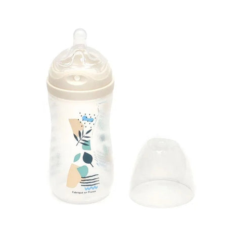 Biberon multi Perforé Dodie 270ML Bleu avec Tétine Biomimétisme - Babyboss.ma - Dodie - pour bébé maroc