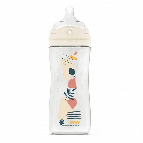 Biberon Multi Perforé Dodie 270ML Rose avec Tétine Biomimétisme - Dodie - Biberon pour bébé Maroc -www.babyboss.ma