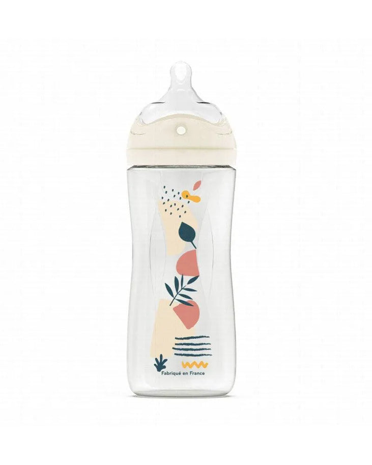 Biberon multi Perforé Dodie 330ML Bleu avec Tétine Biomimétisme - Babyboss.ma - Dodie - pour bébé maroc