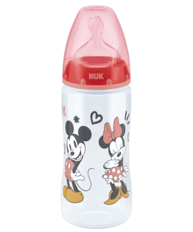 Biberon NUK Disney First Choice Plus avec Temperature Control 300ml - Babyboss.ma - NUK - pour bébé maroc