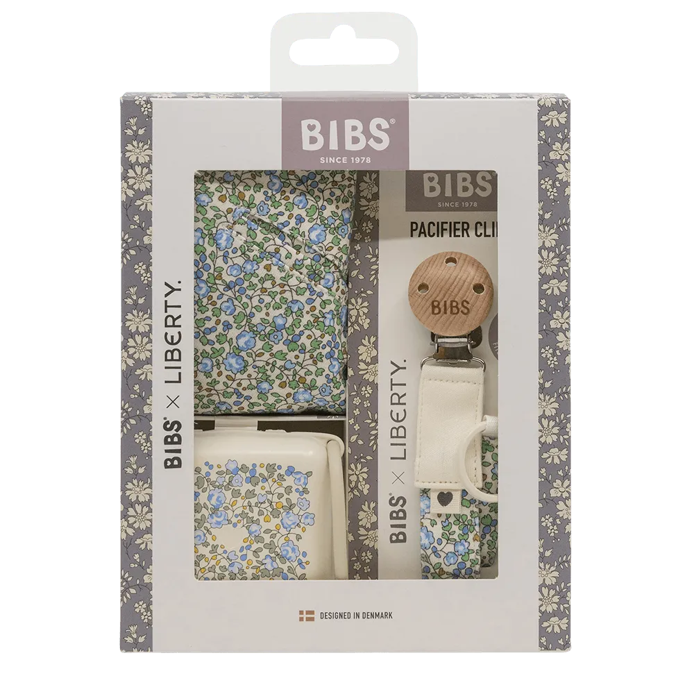 BIBS X LIBERTY Baby Bundle Eloise - Ivory - BIBS - pour bébé maroc