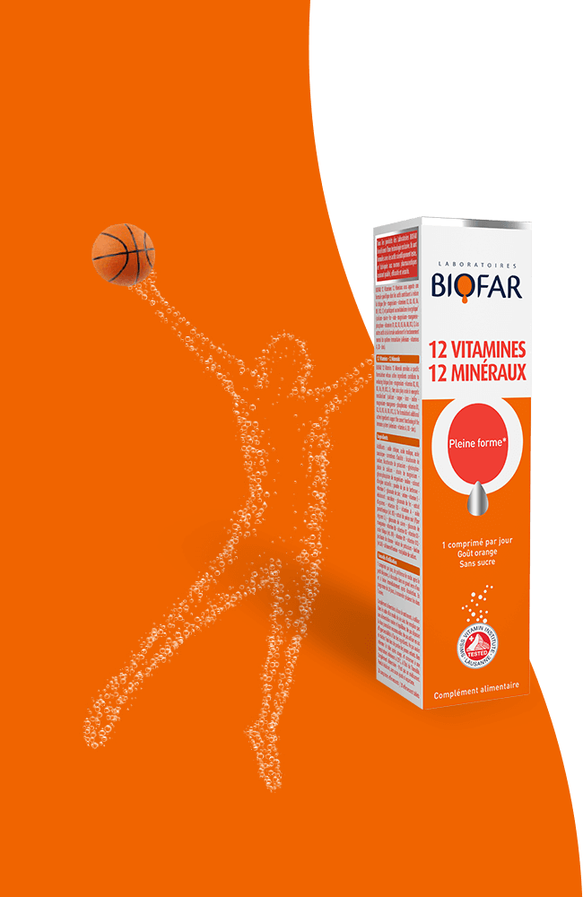 Biofar 12 Vitamine 20 Capsules - C-Beauty - Compléments Alimentaires Énergie & Vitalité pour bébé Maroc -www.babyboss.ma