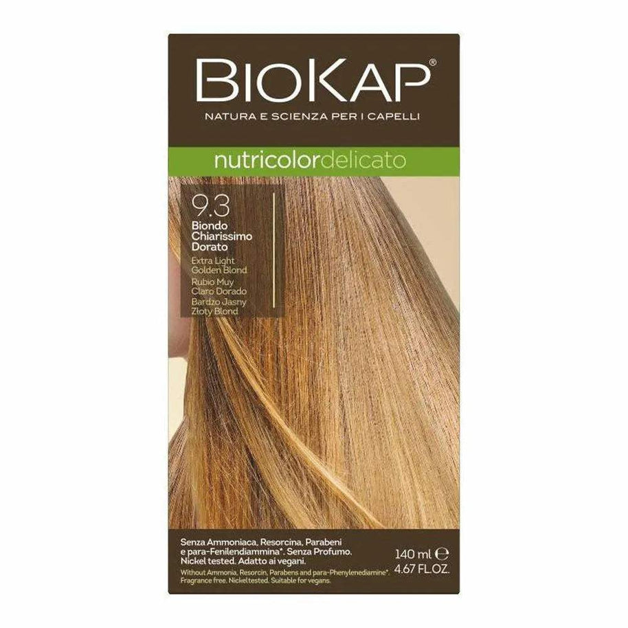 Biokap Nutricolor Delicato Teinture pour Cheveux 140ml - Biokap - pour bébé Maroc -www.babyboss.ma