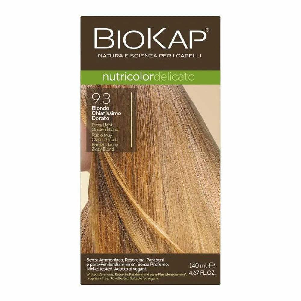 Biokap Nutricolor Delicato Teinture pour Cheveux 140ml - Biokap - pour bébé Maroc -www.babyboss.ma