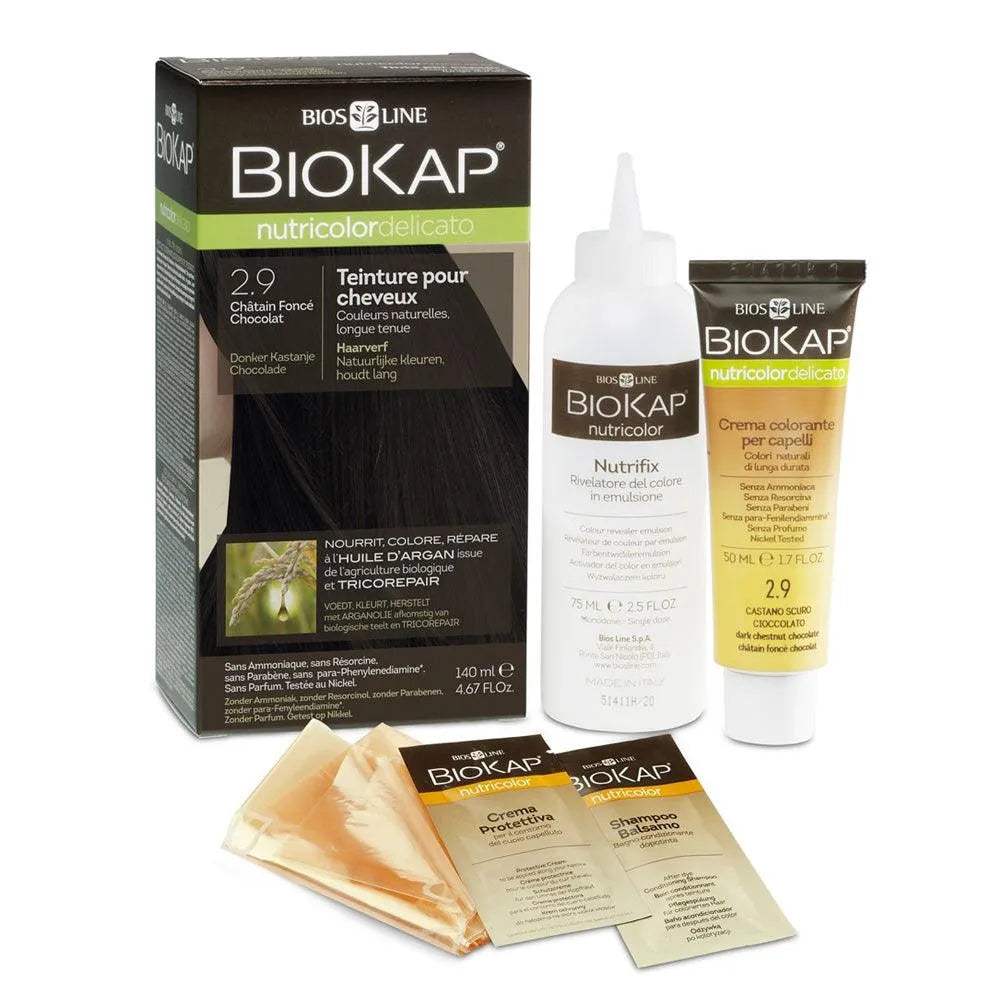 Biokap Nutricolor Delicato Teinture pour Cheveux 140ml - Biokap - - Babyboss.ma