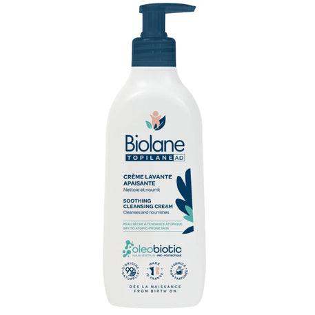 BIOLANE – Topilane AD Crème Lavante Apaisante 350ml – Peaux Très Sèches et à Tendance Atopique - Biolane - Bain et toilette pour bébé Maroc -www.babyboss.ma