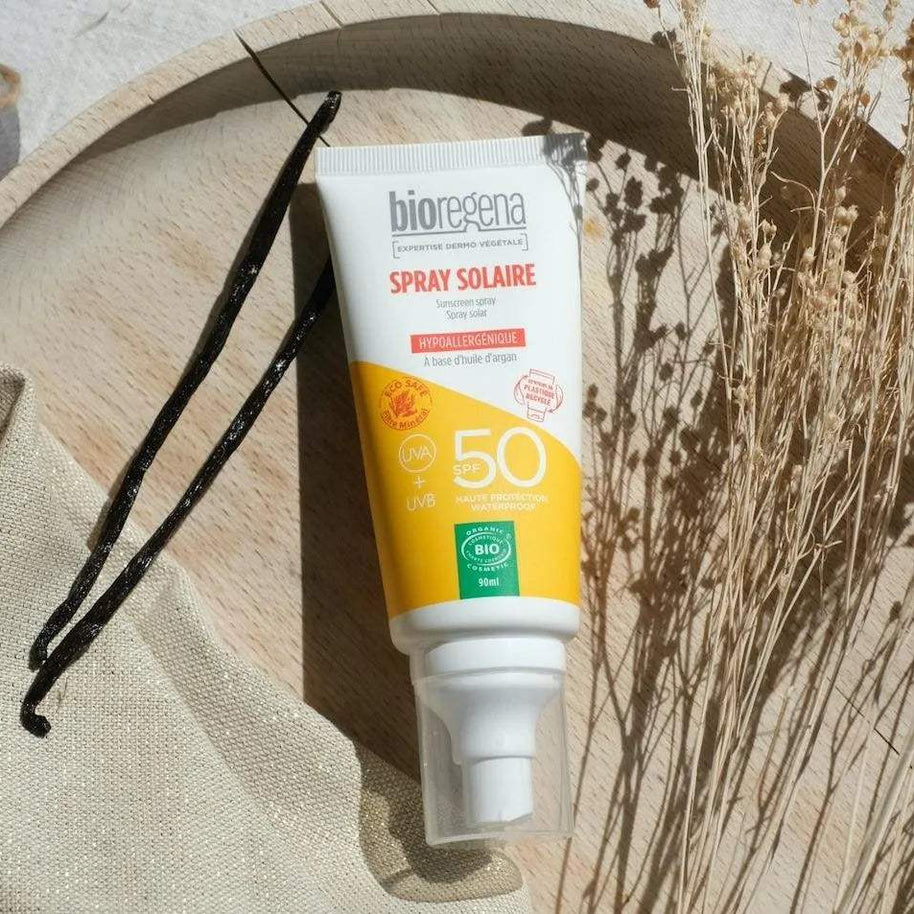 BIOREGENA Spray Solaire SPF 50 Visage & Corps enfants - Bioregena - pour bébé Maroc -www.babyboss.ma