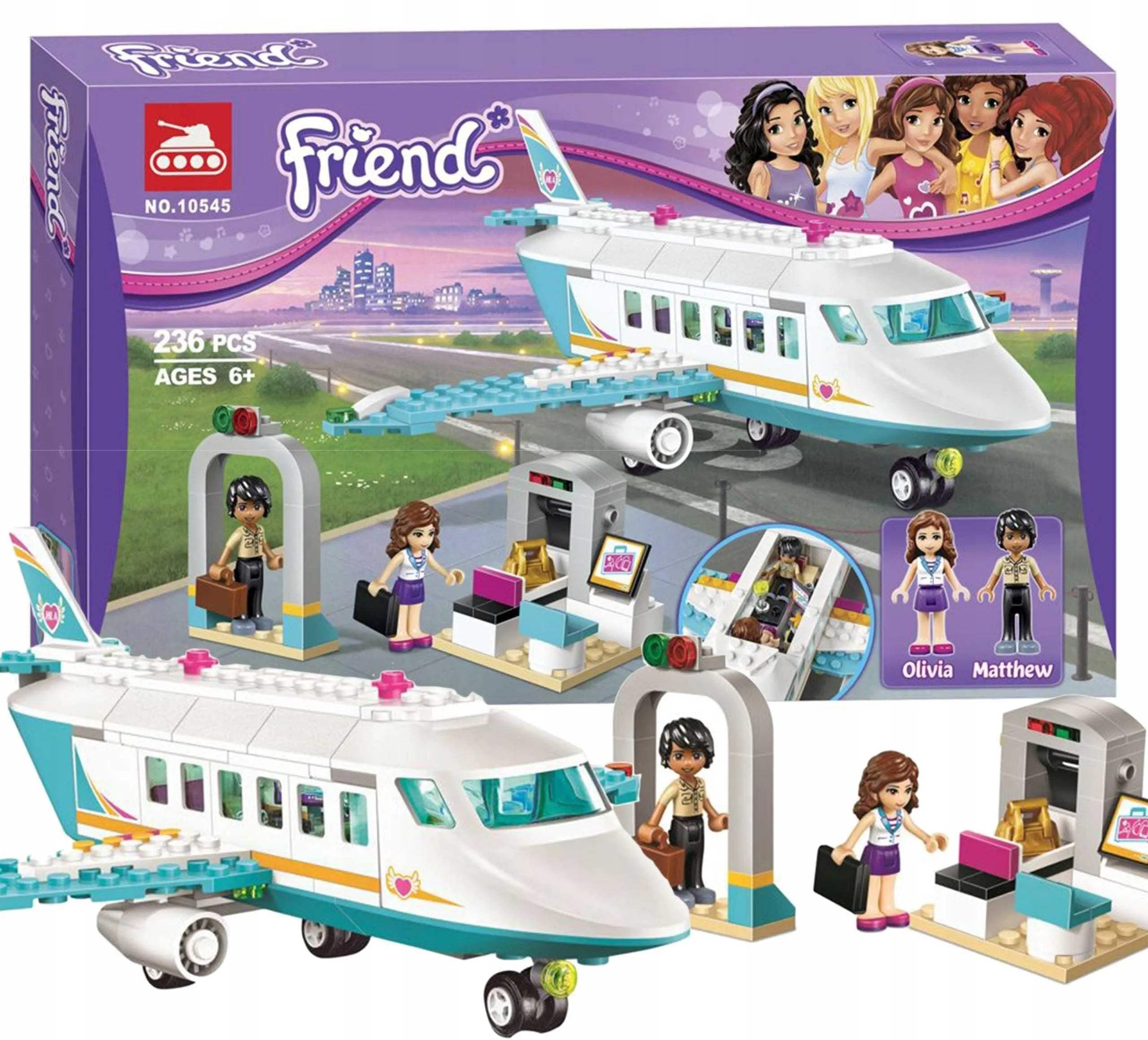 Blocs de jets privés Friends - babyboss toys - pour bébé Maroc -www.babyboss.ma