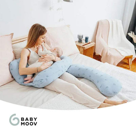 Coussin d'allaitement & de grossesse grand format XXL - Babymoov - Babymoov - GROSSESSE pour bébé Maroc -www.babyboss.ma