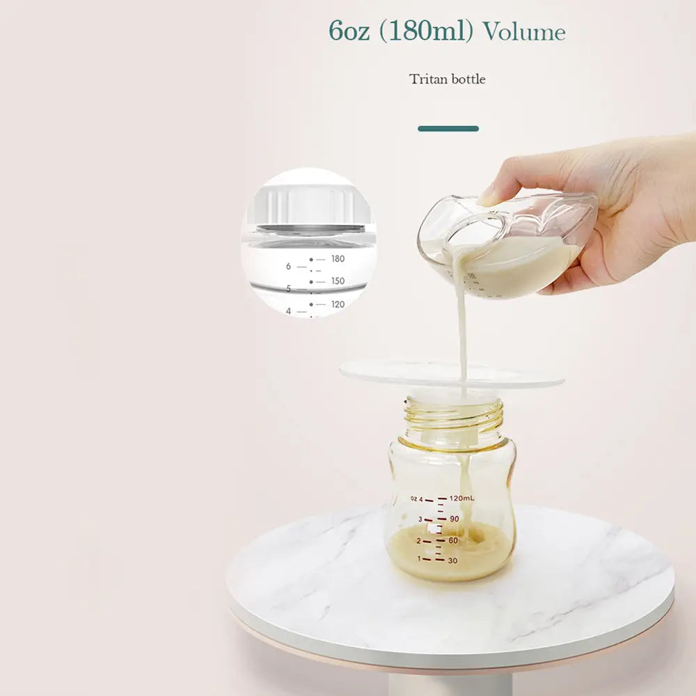 Mammia Rechange pour Tire-lait - Bouteille en Tritan 180ml