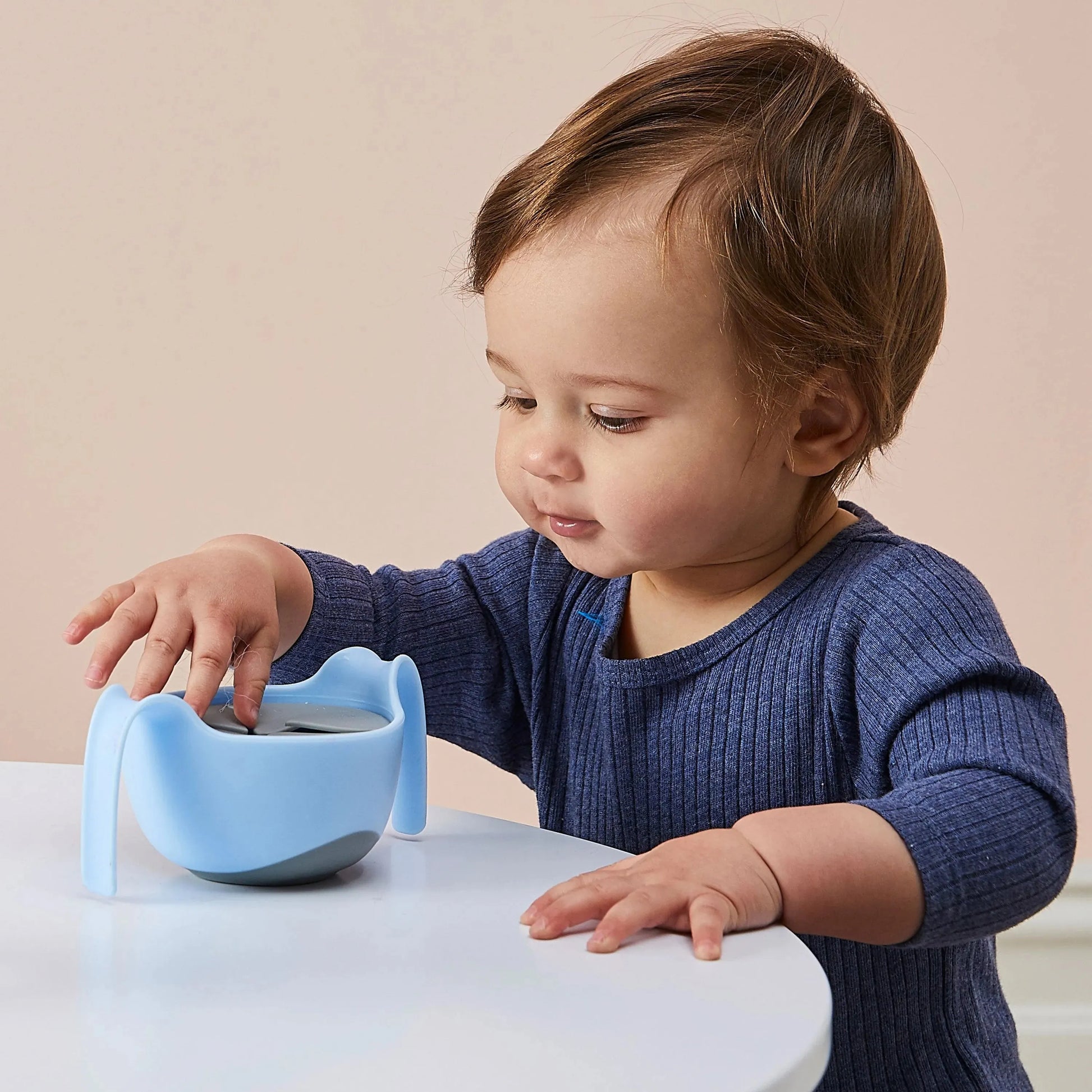 bowl + straw - bubblegum - BBOX USA - pour bébé maroc