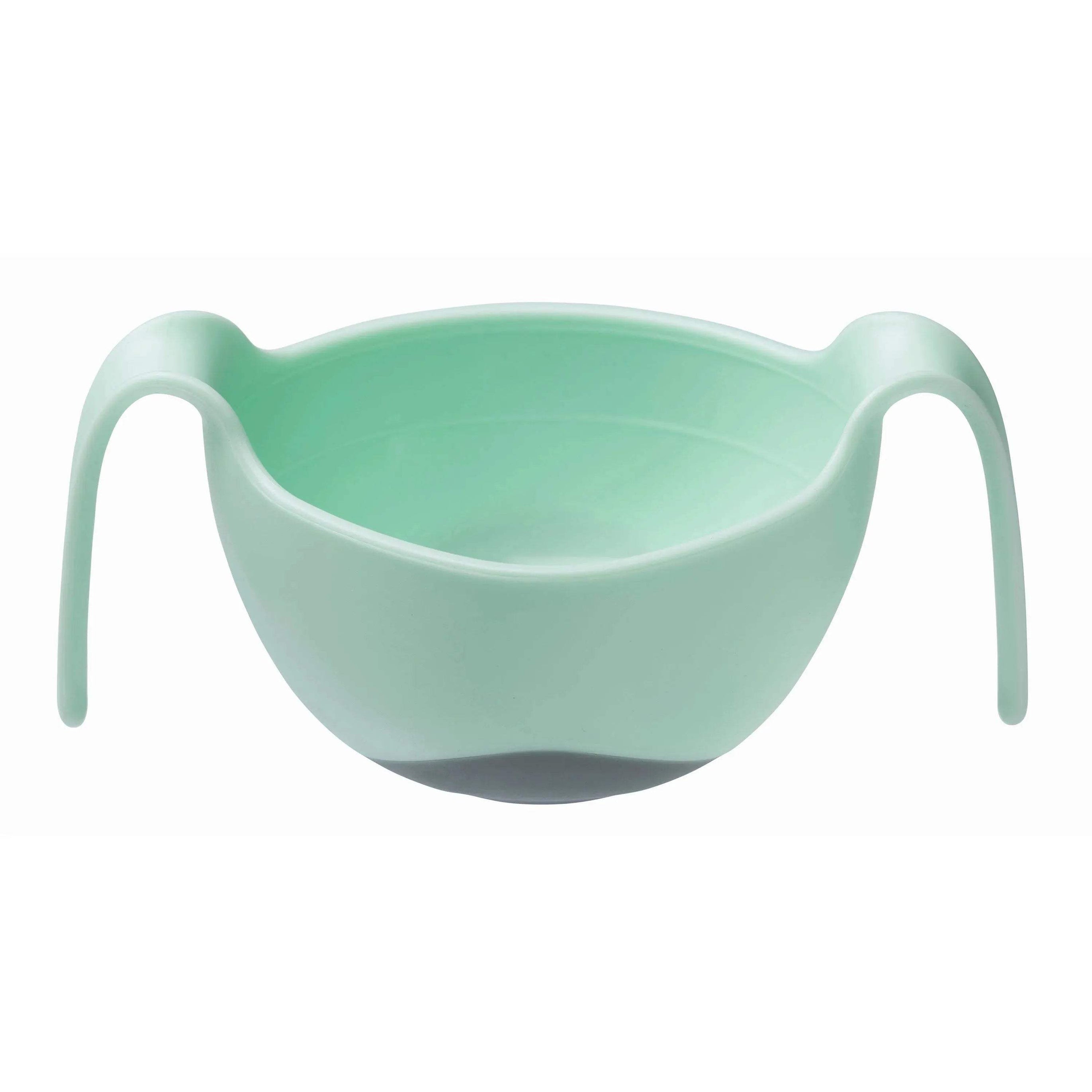 bowl + straw - pistachio - BBOX USA - Feeding pour bébé Maroc -www.babyboss.ma