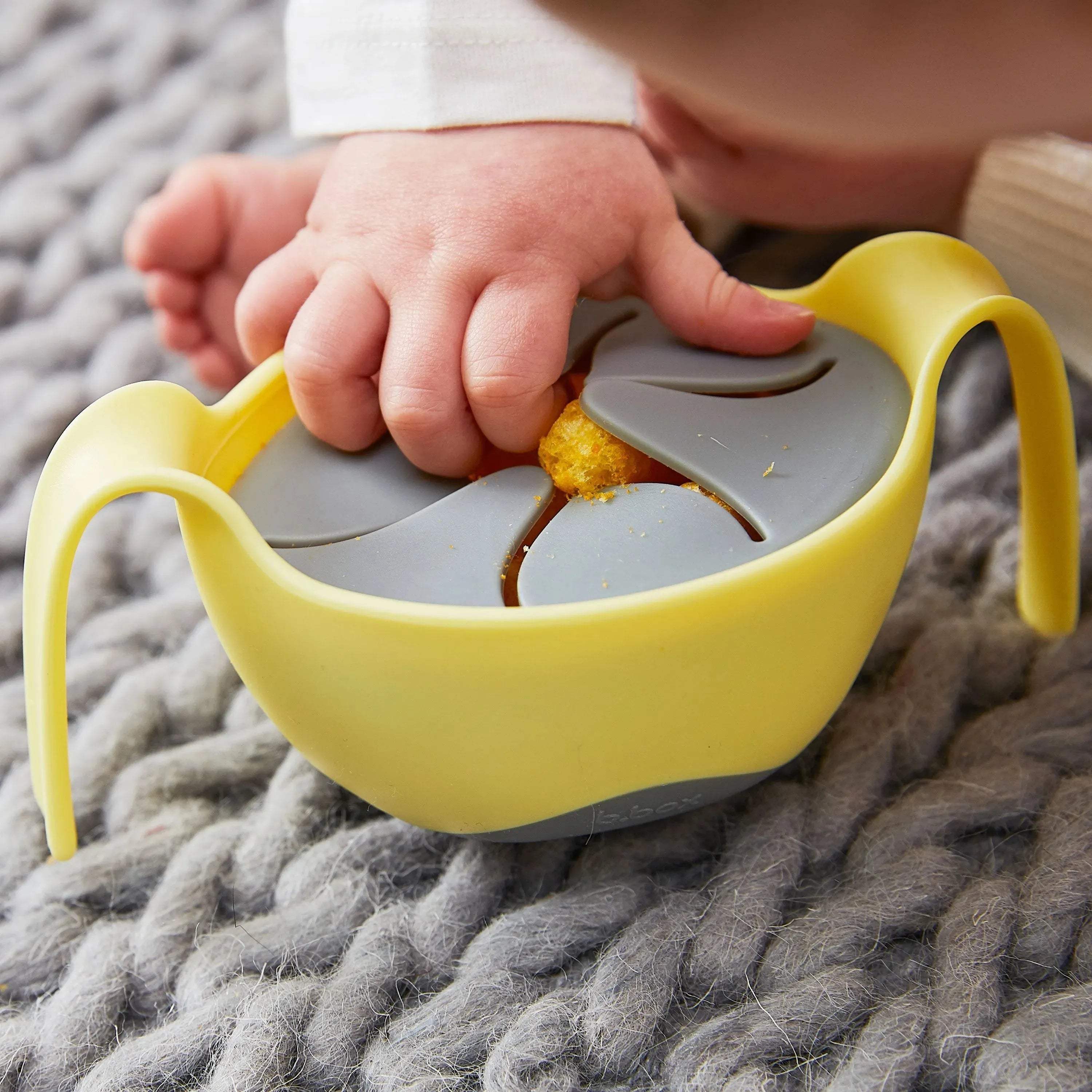 bowl + straw - pistachio - BBOX USA - Feeding pour bébé Maroc -www.babyboss.ma