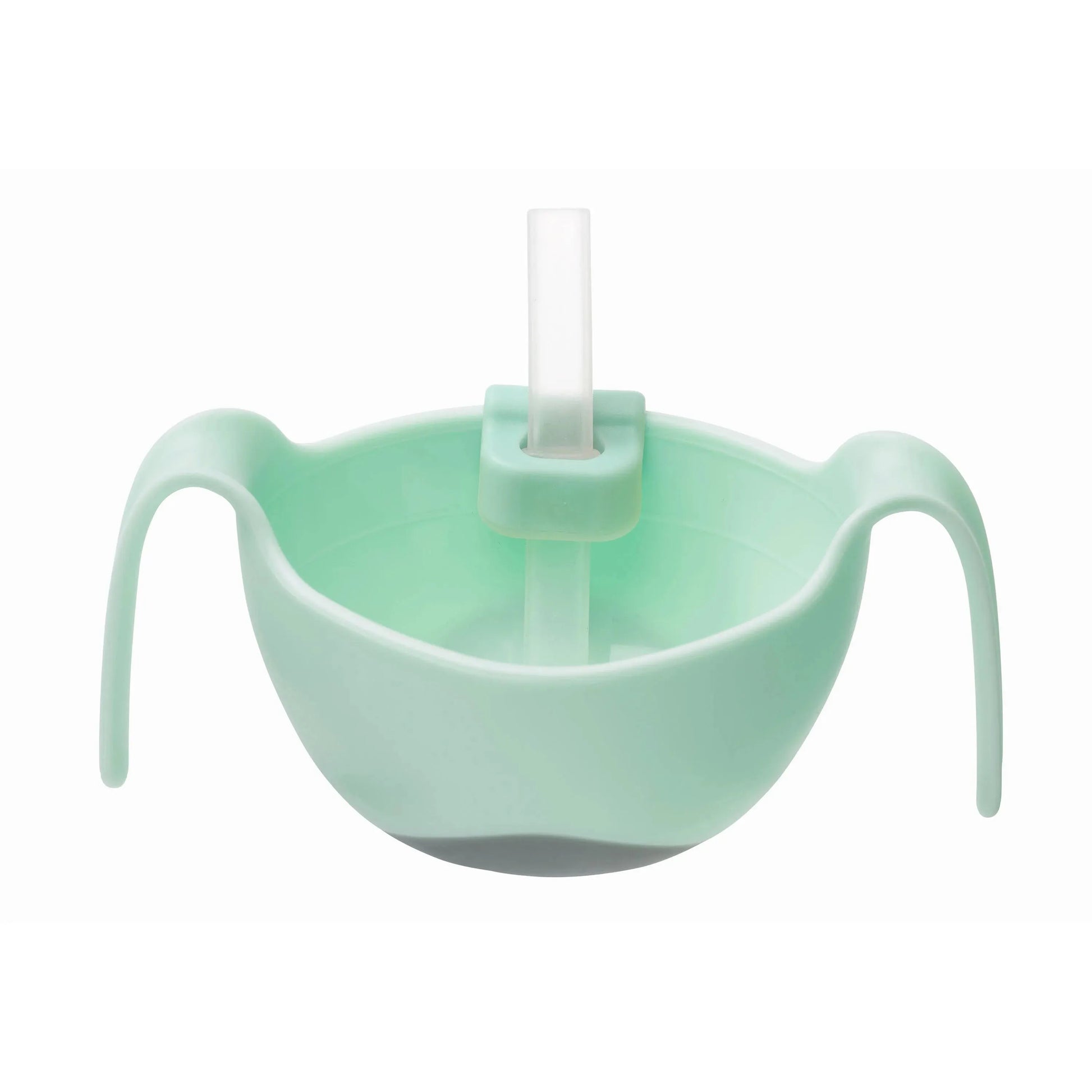 bowl + straw - pistachio - BBOX USA - pour bébé maroc