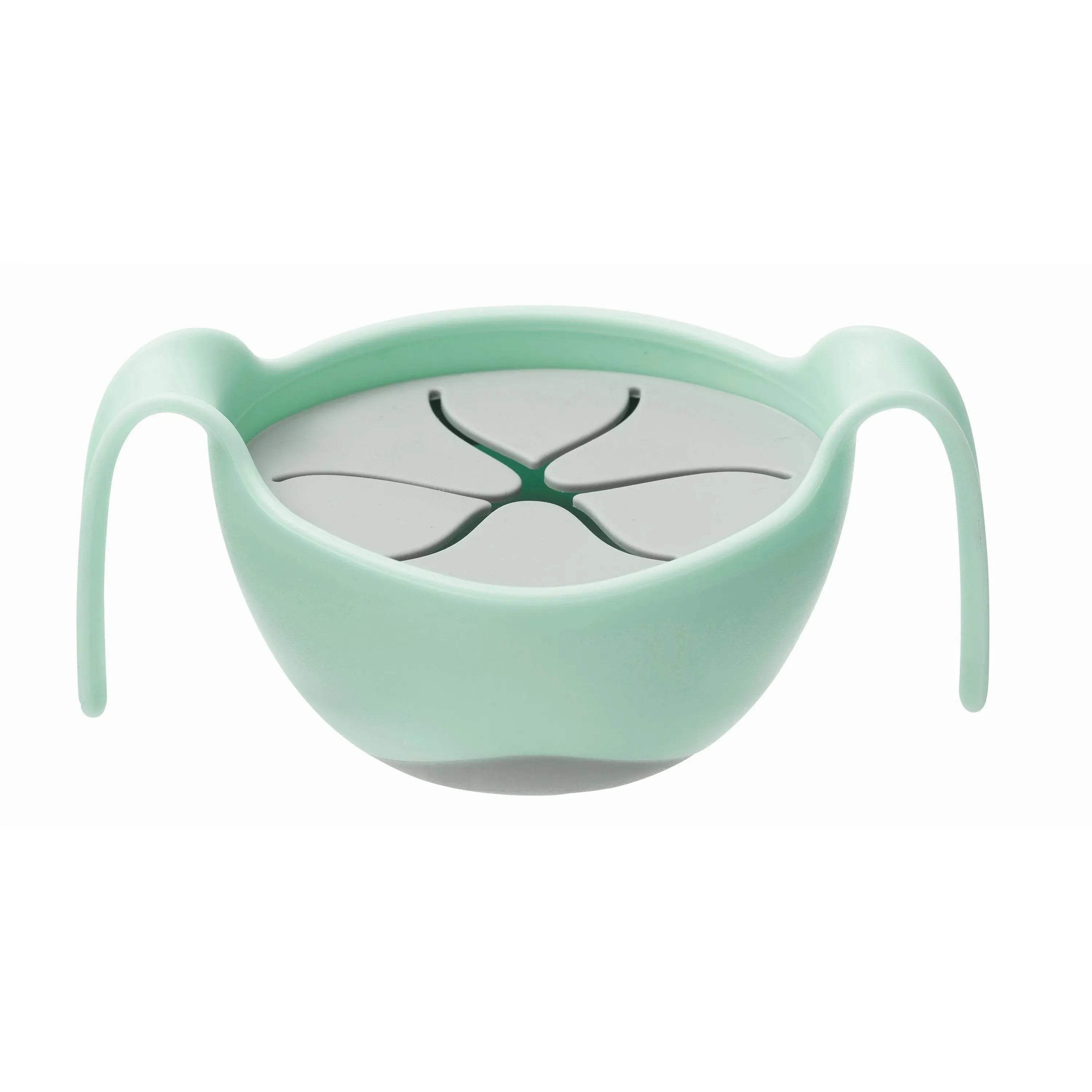 bowl + straw - pistachio - BBOX USA - Feeding pour bébé Maroc -www.babyboss.ma