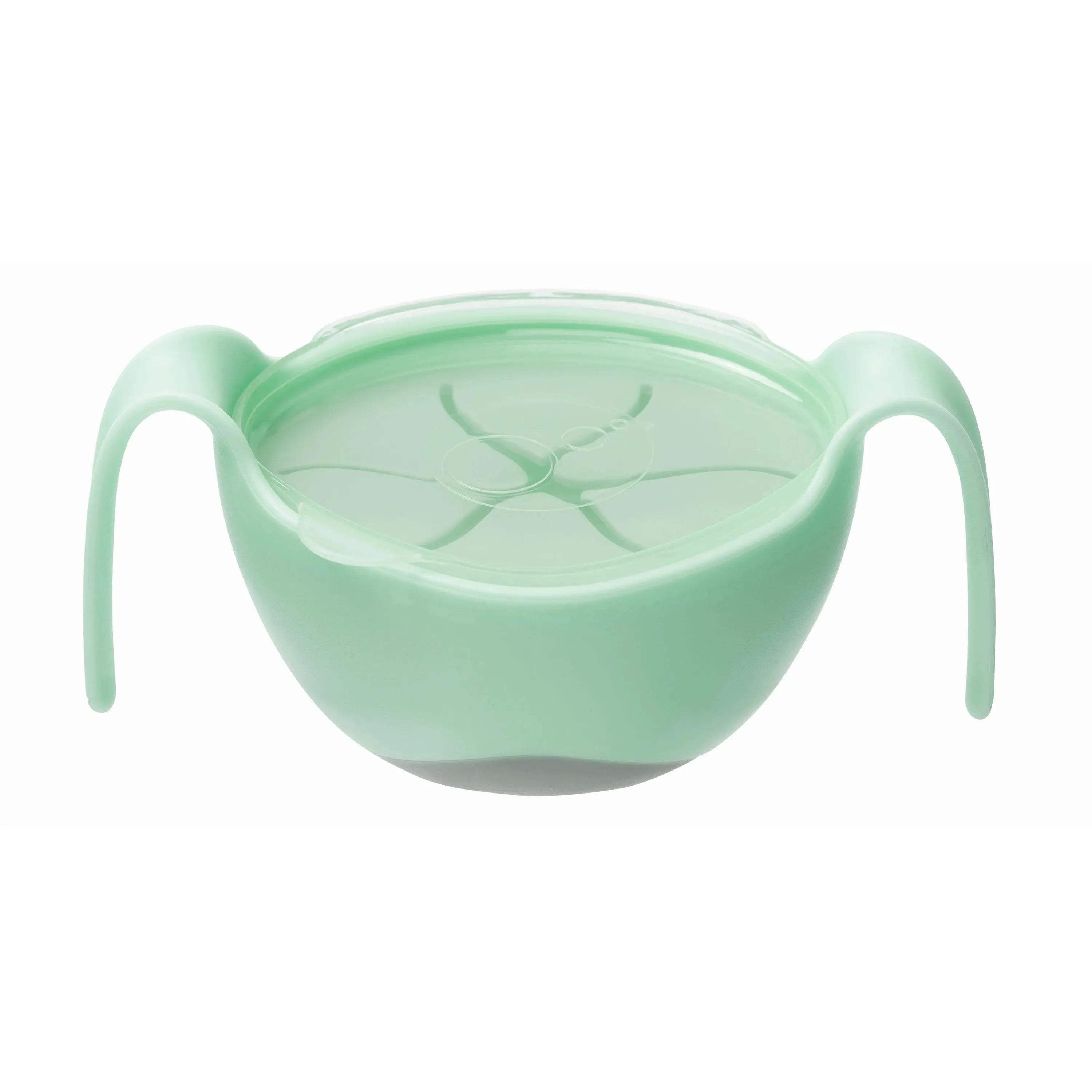 bowl + straw - pistachio - BBOX USA - Feeding pour bébé Maroc -www.babyboss.ma