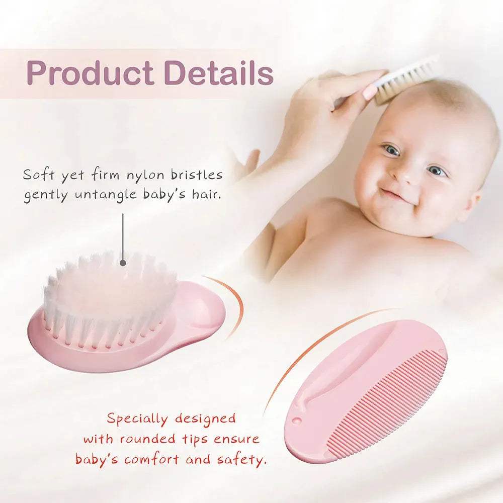 brosse_et_peigne_decore_farlin_en_rose-46726264291639-bebe-babyboss.ma-maroc - Babyboss.ma -bebe-maroc